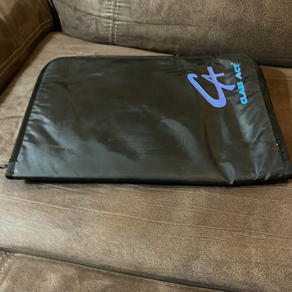 Class Act Vintage Zippered Folder School pocket 80s - Picture 5 of 9